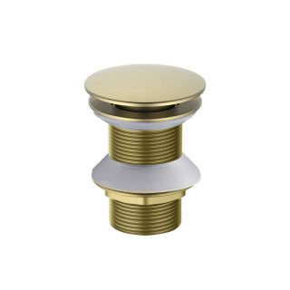 Донный клапан для раковины Aquatek AQ6003BG шлифованное золото